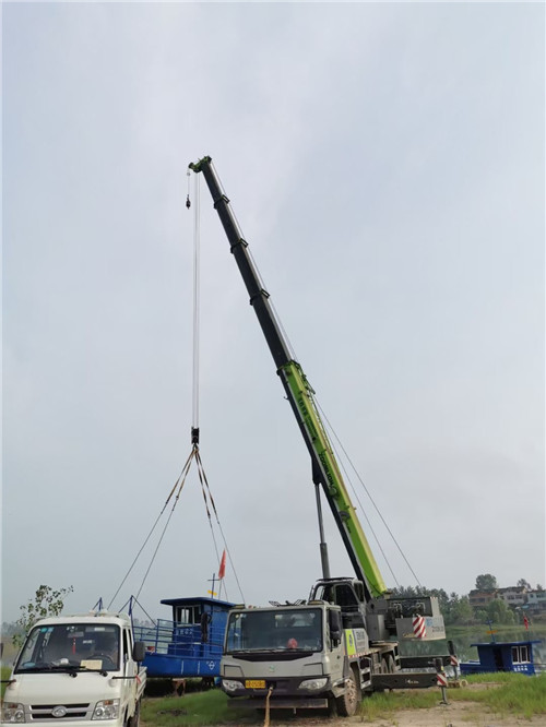 攀枝花市桥梁建设吊装案例